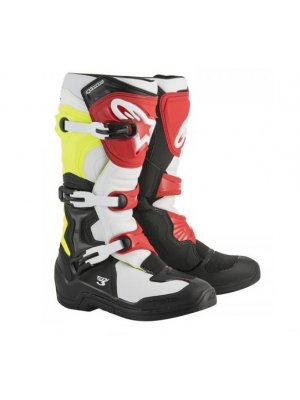 БОТУШИ ALPINESTARS MX TECH 3 Black White Yellow